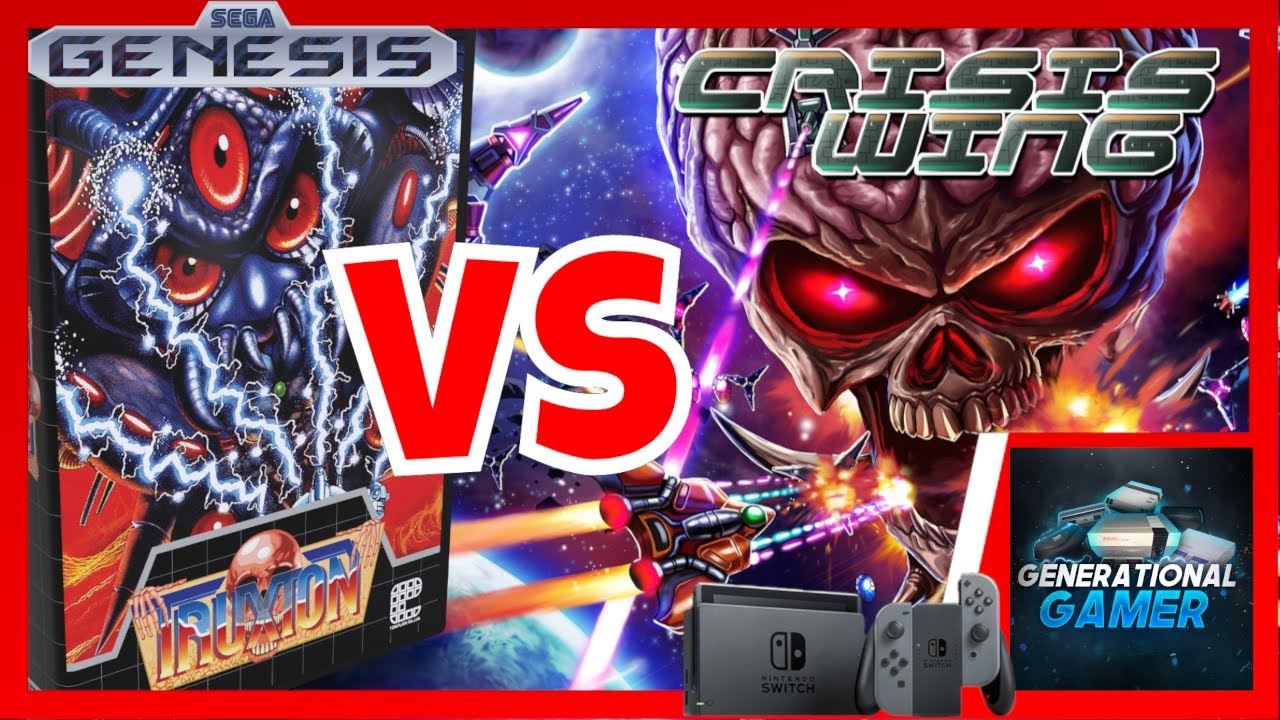 Crisis Wing By eastasiasoft VS Toaplin Truxton (Nintendo Switch VS