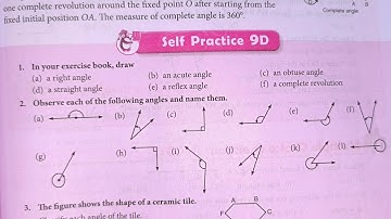 new learning composite maths class 6 self practice 9d| schand maths class 6 ex-9 d| geomatric figure