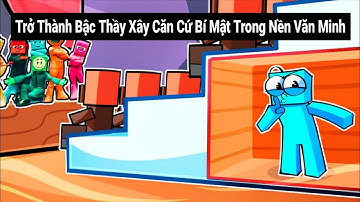 Tôi Thử Thách Tham Gia Nền Văn Minh Căn Cứ Bí Mật Trong Minecraft!