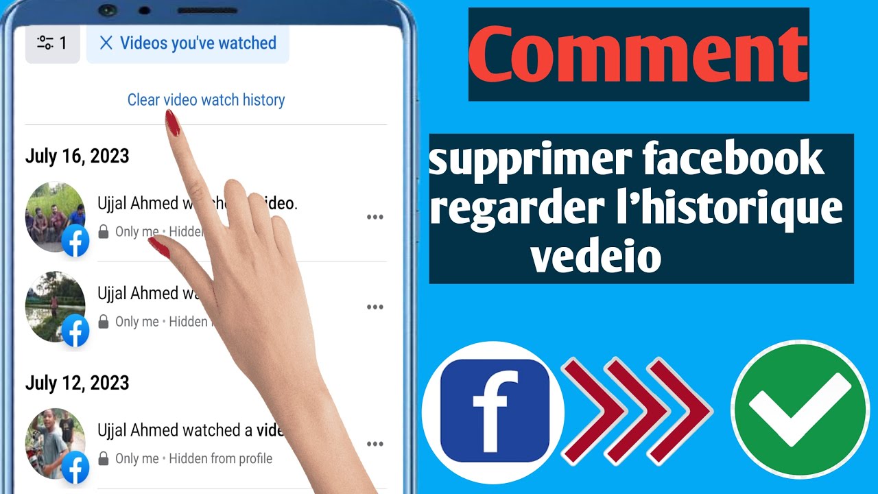 Comment supprimer l'historique vidéo de Facebook Watch 2023 | Effacer
