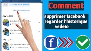 Comment supprimer l'historique vidéo de Facebook Watch 2023 |  Effacer des vidéos de Facebook Watch