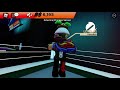 Trying out the new boxing league update (roblox)