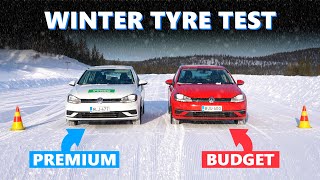 Expensive VS Cheap Winter Tyres ❄ Are Budget Winter Tyres Safe?