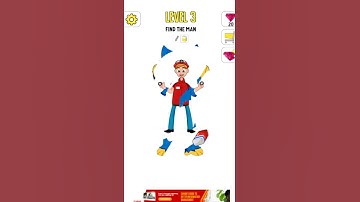 DOP Draw and Delete Puzzle level 3