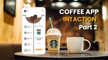 Design Coffee App UI/UX using adobe xd | PART 2 | XD design