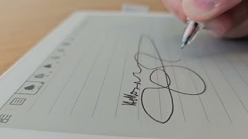 Supernote Manta ghost writing 1