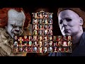 Mortal kombat 9  pennywise it  michael myers mod  expert tag ladder  gameplay 1080p 60 