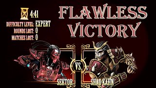 ЧИСТАЯ ПОБЕДА/ СЕКТОР VS ШАО КАН/ ЭКСПЕРТ/ МОРТАЛ КОМБАТ 9/ FLAWLESS VICTORY/ SEKTOR VS SHAO KAHN