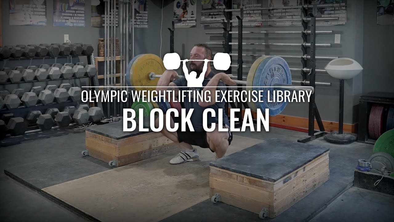 Block Clean - Olympic Weightlifting Exercise Library: Demo Videos,  Information & More - Catalyst Athletics