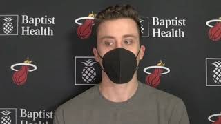 Duncan Robinson Excited For Max Strus, The Miami Heat's Depth, Growth Of Chemistry With Bam Adebayo