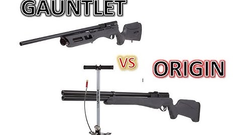 Umarex Gauntlet vs Origin 22cal