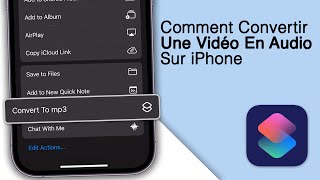 Comment Convertir Une Vidéo En Audio Sur iPhone ! [MP4 En MP3] screenshot 3
