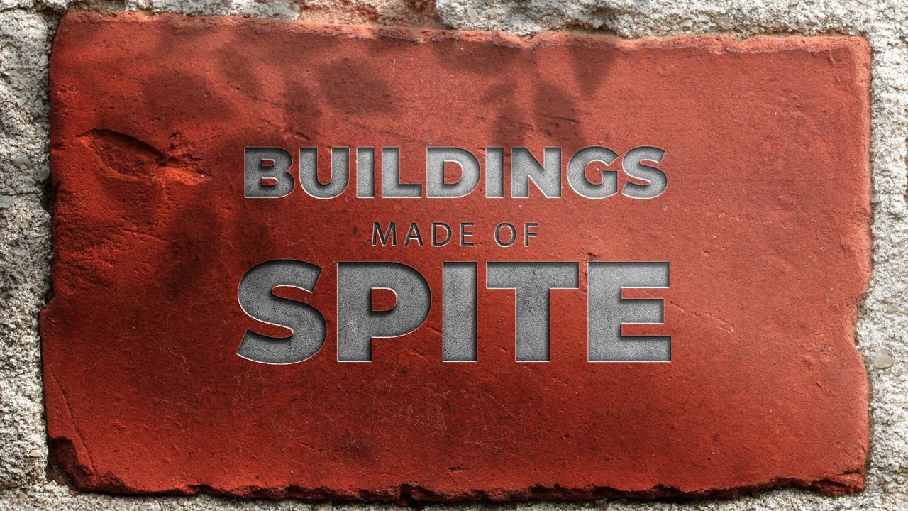 Buildings made of Spite (Red Spore Lore)