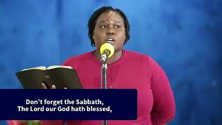 Don’t forget the Sabbath