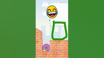 draw to smash logic puzzle animation with smiling critters