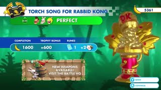 Mario + Rabbids Kingdom Battle - Donkey Kong Adventure DLC | World 3-5 Torch Song for Rabbid Kong