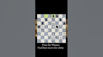 Find best move for white. #shortsvideo #shorts #chess