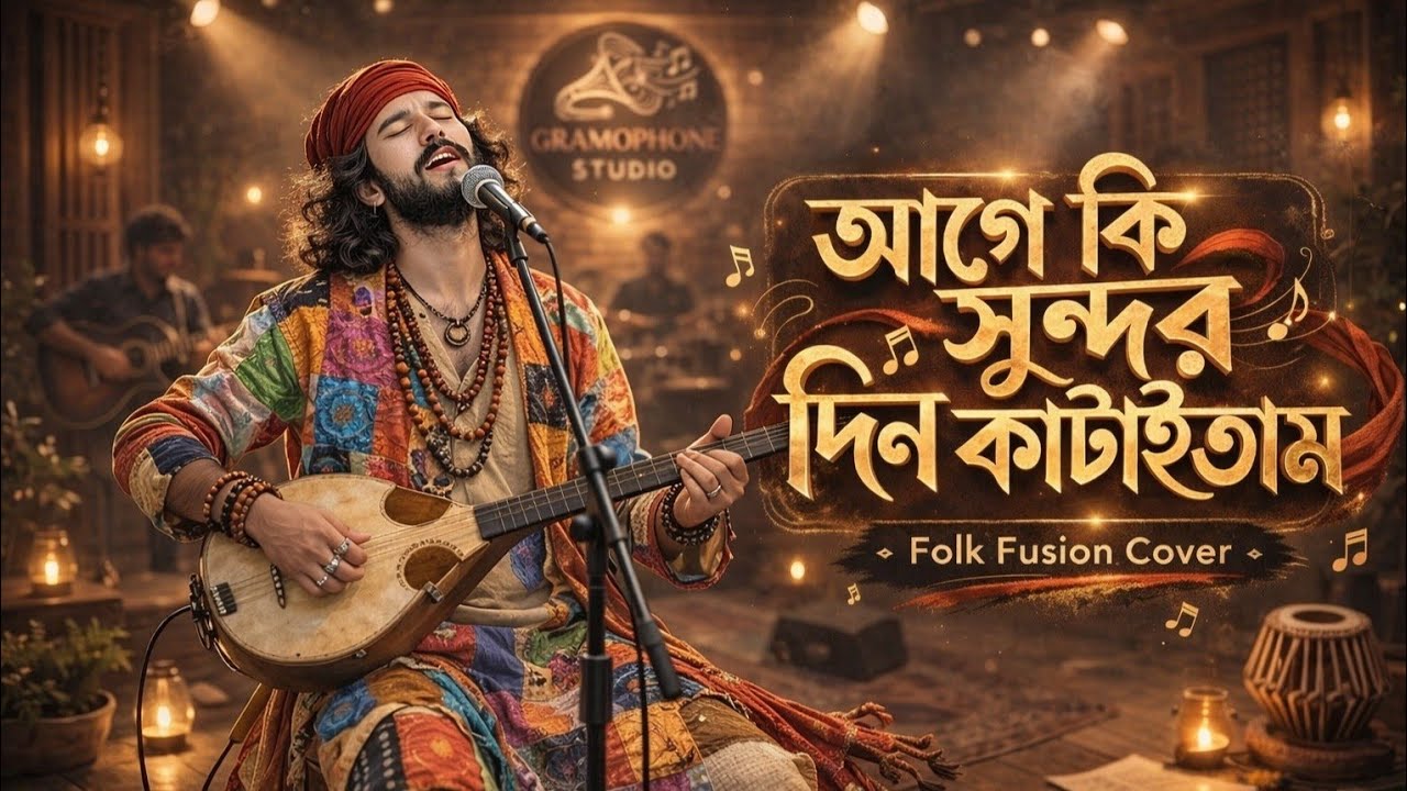 Age Ki Sundor Din Kataitam (Rock Version) - Shah Abdul Karim | Folk Fusion by Gramophone Studio