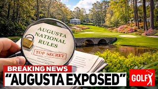 Augusta National’s Hidden Rules EXPOSED Before The 2026 Masters!