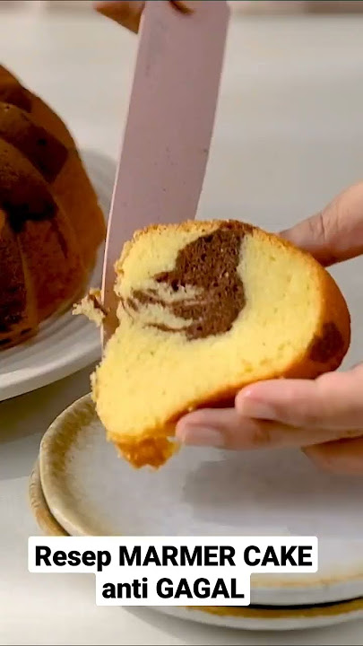 RESEP MARMER CAKE #bolumarmer #marmercake #resepmudah