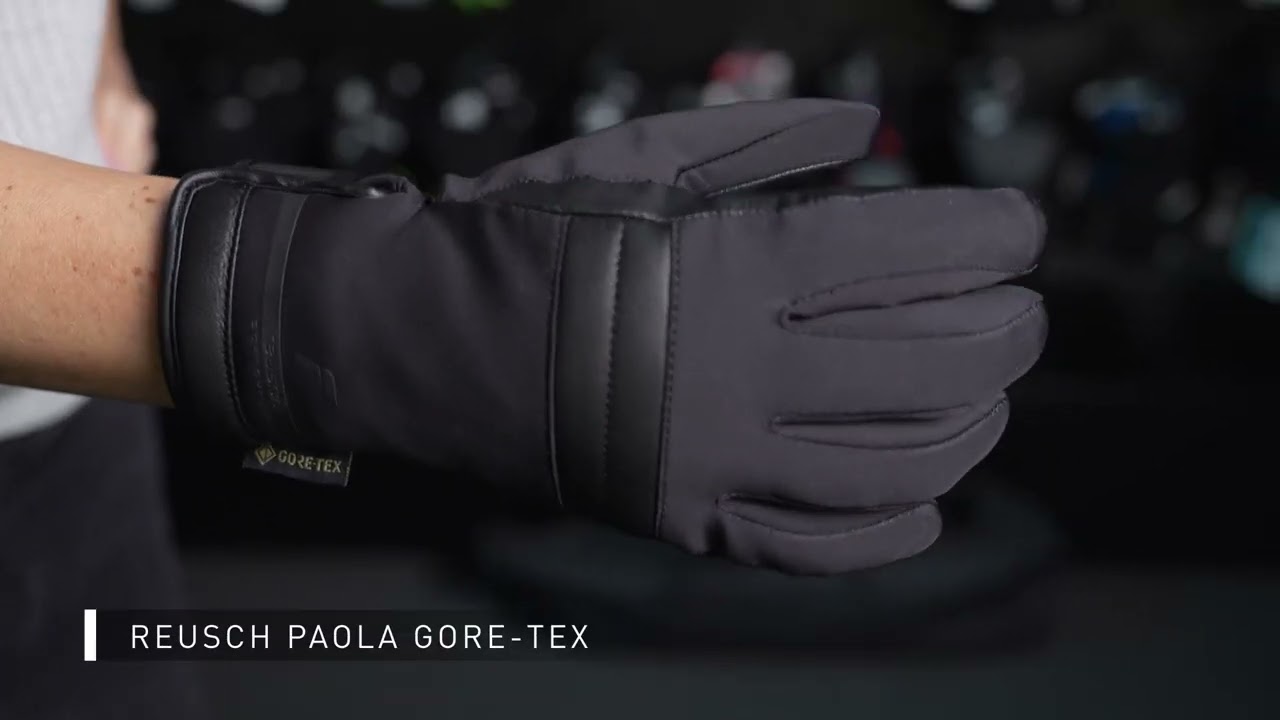 reusch GORE-TEX SoftShell グローブ ブラック Reusch Paola GORE-TEX - Reusch