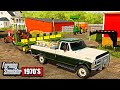 DAY IN THE LIFE OF 1970'S FARMER! (SPRING PLANTING) | FARMING SIMULATOR