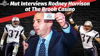 Mut Talks To Rodney Harrison At The Brook Casino | FULL INTERVIEW