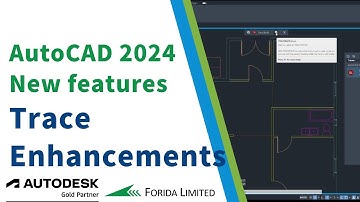 AutoCAD 2024 New features Trace Enhancements｜AutoCAD tutorial #AutoCAD #Forida