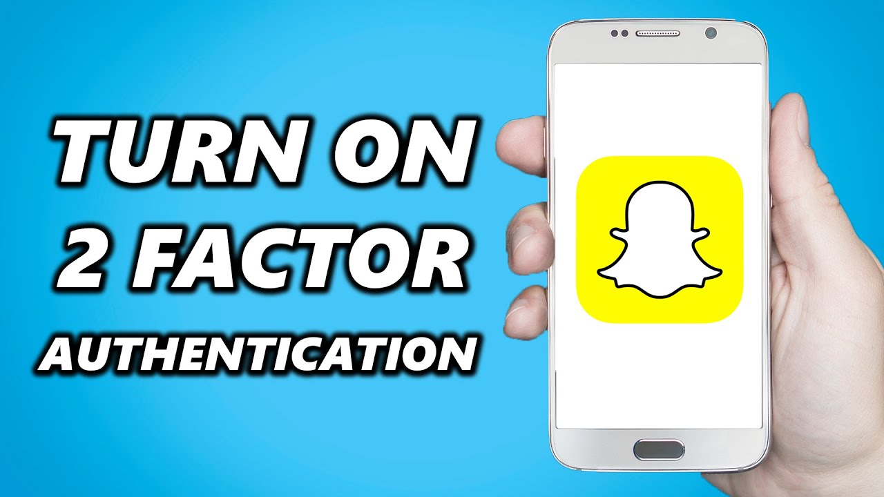 How to Turn On Two Factor Authentication On Snapchat! YouTube