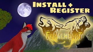 How to install and register Feral heart