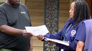 On the road with FEMA as staff goes out into the community
