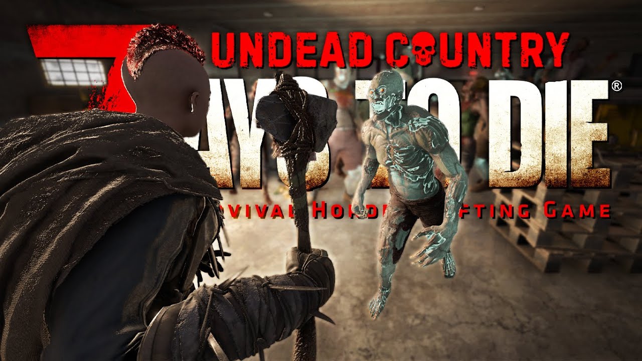 【7DTDMOD】大量発生クエストを超えた”ハイブクエスト”受けたらゾンビ多すぎてヤバいwww「7 Days to Die UndeadCountry」実況プレイ #2