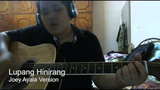 Video thumbnail of "Lupang Hinirang   Joey Ayala Version"