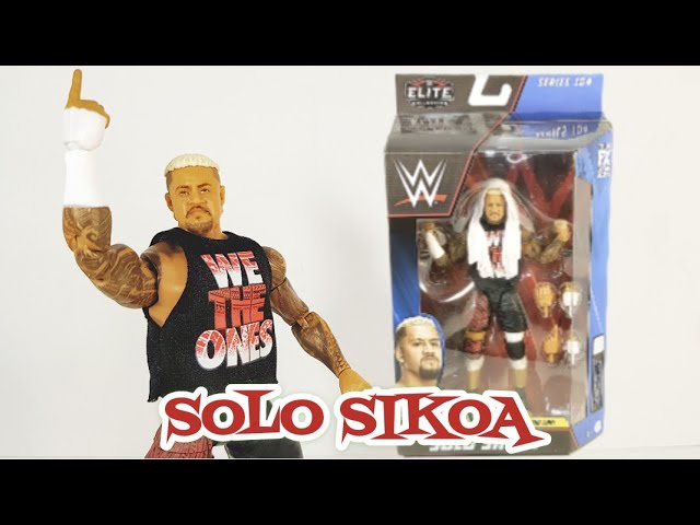 Mattel WWE Elite 104 Solo Sikoa Action Figure Review 