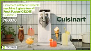 Comment installer et utiliser la machine à glace 6-en-1 Frost Fusion ICE201E Cuisinart (réf. 780370) screenshot 4