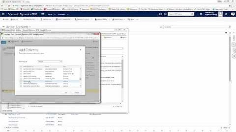 Create a System View in Microsoft Dynamics CRM