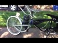 lowrider bike on air bags