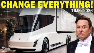 Elon Musk LEAKED Tesla Semi INSANE Plan & Changing for 2025 - 2026! It's STRONGER Than You Think!