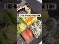 Our little sushi ritual before the big moments #family #routine #motivation
