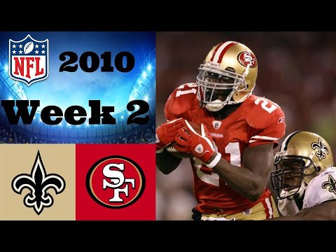 New Orleans Saints vs. San Francisco 49ers | NFL 2010 Week 2 Highlights