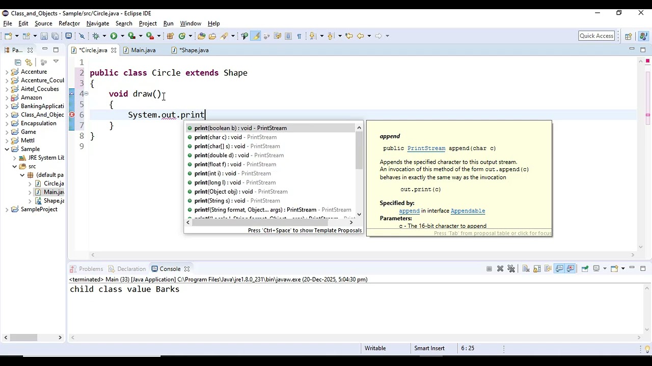 Абстракция в Java | Объяснение абстрактных классов и методов | Учебник по ООП в Java