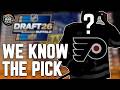 We Already Know Who the Flyers Are Picking in the 2026 NHL Draft