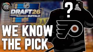 We Already Know Who the Flyers Are Picking in the 2026 NHL Draft