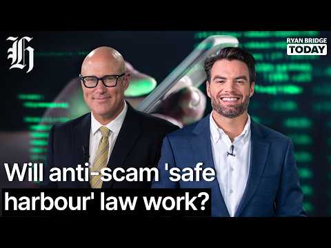 Will anti-scam 'safe harbour' law work? | Ryan Bridge TODAY