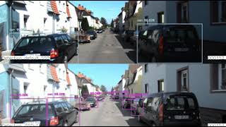 object detection algorithms comparison: default SSD vs proposed iSSDv1 vs iSSDv2
