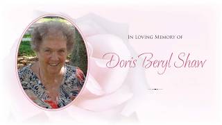 Doris Beryl Shaw - Funeral Service