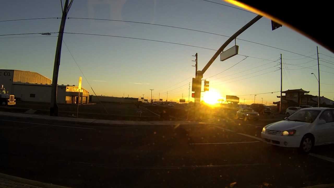 Pacific Avenue, Yuma, Arizona, foggy day drive by Jeanie's Costume