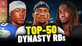 Updated Top 50 Dynasty RB Rankings For 2026 | Dynasty Fantasy Football