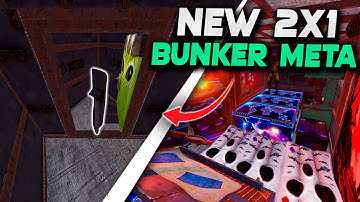 NEW 2x1 BUNKER META In Rust 2024 | Building Tutorial