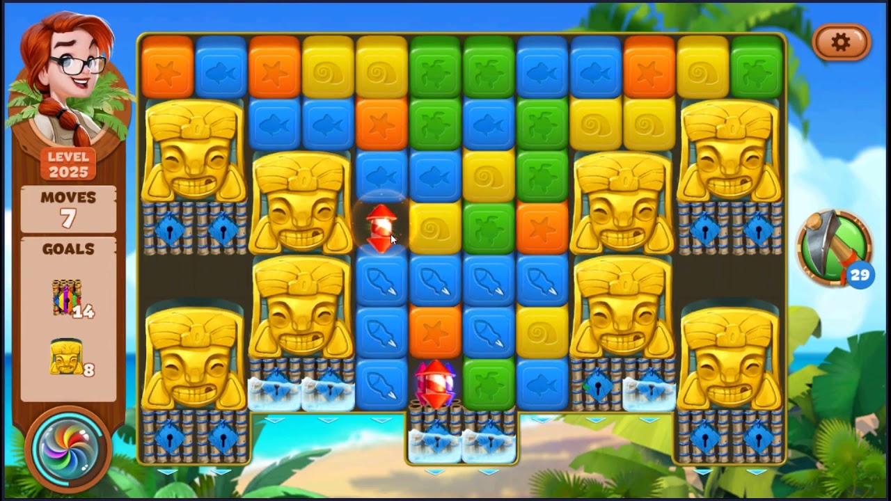 Lost Island Blast Adventure Level 2025 - NO BOOSTERS 🏝️ | SKILLGAMING ✔️